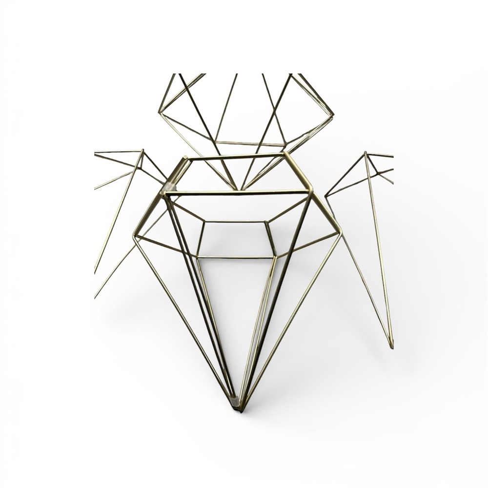 Geometric Gold Wall Decor Set - Picture 3 of 4